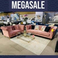 Stylish Sofa Set on Sale! Living Room Furniture Sale!