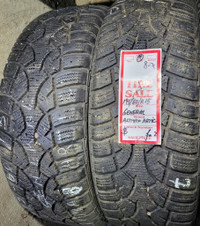 P 195/60/ R15 General Altimax Arctic M/S* Used WINTER Tires 75% TREAD LEFT $120 for THE 2 (both) TIRES / 2 TIRES ONLY