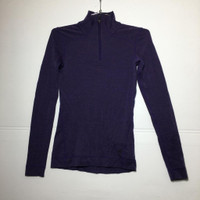 Smartwool Womens 1/4 Zip Long Sleeved Shirt - Size XS - Pre-owned - UBEXF7