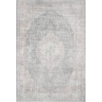 Nalbandian One-of-a-Kind Hand-Knotted 8'6" x 12'7" Rectange Wool Area Rug in Grey/Beige