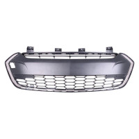 Chevrolet Sonic Hatchback Lower Grille Matte Black With Chrome Moulding Rs Package - GM1036197