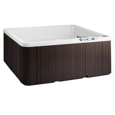 Lifesmart Spas Lifesmart Spas LS350 Plus 110 Volt 5-Person 28-Jet Rectangle Plug and Play Hot Tub with Ozonator in Hot Tubs & Pools