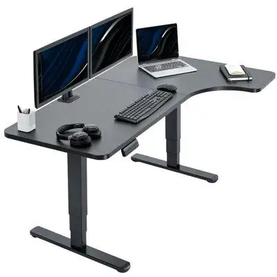 Vivo Height Adjustable Corner Standing Desk