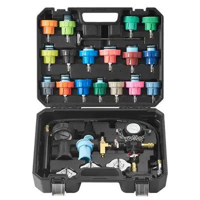 28-piece Radiator Coolant Test and Refill Kit:Our 28-piece radiator coolant test and refill kit is d...