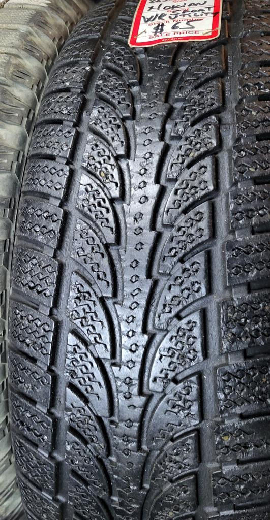P 225/70/ R16 Nokian WR SUV Winter M/S*  Used WINTER Tires 60% TREAD LEFT  $65 for THE TIRE / 1 TIRE ONLY !! in Tires & Rims in Edmonton Area - Image 2