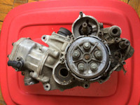 1988 KTM 125 Engine Cases Cylinder Trans Clutch Intake