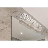Willa Arlo™ Interiors Brunon 6-Light Dimmable Chrome Bath Bar
