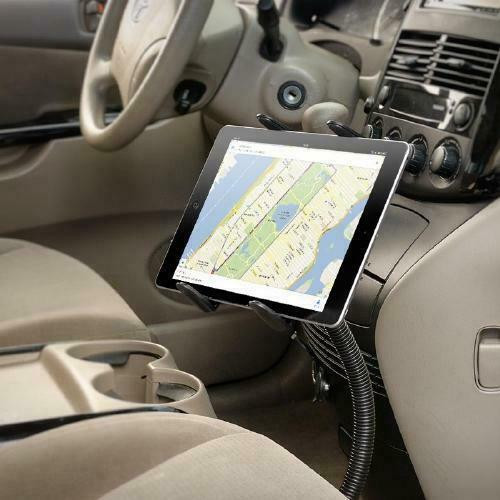 Arkon Mounts - Car or Truck Seat Rail or Floor Tablet Mount with 22 inch Arm Retail Black - TAB188L22 in iPad & Tablet Accessories - Image 4