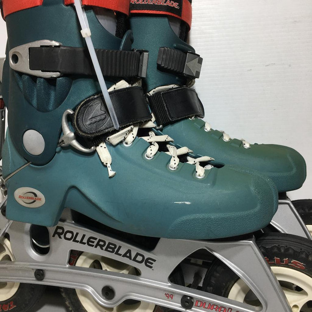Rollerblade Coyote 99 Off Road Inline Skates - Size 9 - Pre-Owned - Q4DUXU in Skates & Blades in Calgary - Image 2