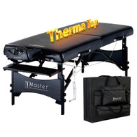 NEW GALAZY THERMA TOP PORTABLE MASSAGE TABLE & BUILT IN WARMING PAD S020501