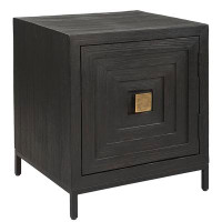 Uttermost Solid Wood End Table with Storage
