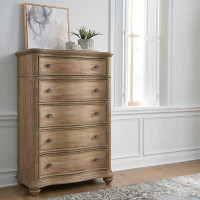 Pulaski Furniture Weston Hills 5 Drawer 40.08" W Solid Wood Chest