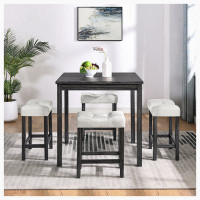 Winston Porter Nykea 4 - Person Couter Height Dining Set