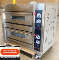 2 STONE DECK PIZZA OVEN - PROPANE - BRAND NEW - SEE VIDEO