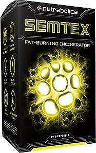 Nutrabolics Semtex (90 VCaps) Fat-Burning Incinerator | This is a serious Fat Burner - Bruleur de graisse in Health & Special Needs