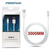 PISEN LIGHTNING TO USB CHARGING AND SYNC CABLE FOR IPHONE, IPAD [APPLE MFI CERTIFIED] $14.99