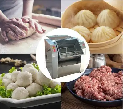 25KG Commercial 110V Electric Flour Dough Mixer Mixing Machine Dough Knife Kitchen Equipment