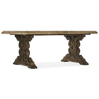Hooker Furniture La Grange Extendable Solid Oak Dining Table