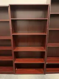 Laminate Bookcase – Mahogany – 66H