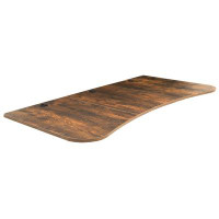 Vivo VIVO Vintage Brown Table Top For Adjustable Standing Desk Frames, 3 Section Top