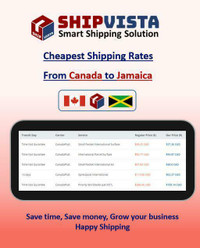 Cheapest Shipping to Jamaica from Canada