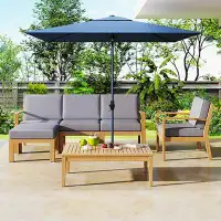 Red Barrel Studio Louida Patio Sets Outdoor Seating Set Furniture with Cushions