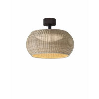 Bover Perris - PF/47 LED Dimmable Ceiling Lamp - Triac Dimmable - Brown Frame
