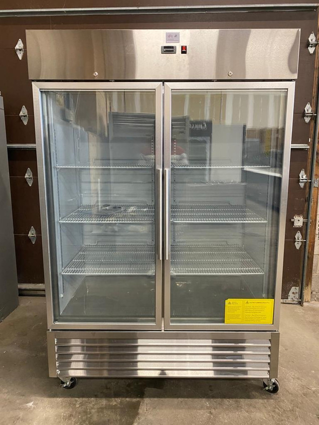SFE 54 Reach-In Glass Door Freezer in Industrial Kitchen Supplies