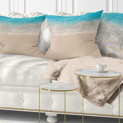 Made in Canada - East Urban Home Seashore Serene Waters Pillow in Bedding