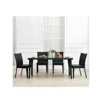 Wildon Home® Naba Rectangular 4 - Person 63" Long Dining Set — Outdoor Tables & Table Components: From $99