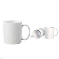 .15OZ Sublimation Blank Ceramic Transfer Coffee Mug Heat Transfer Press White 001435