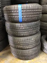 215 55 17 2 Michelin Premier A/S Used A/S Tires With 95% Tread Left
