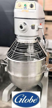 Globe 60 quart dough mixer - like new condition - single phase
