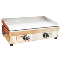 Stainless Steel Commercial Home LPG Gas Grill Griddle Camp Countertop Flat Cooking Griddle Grill 2800Pa 134223