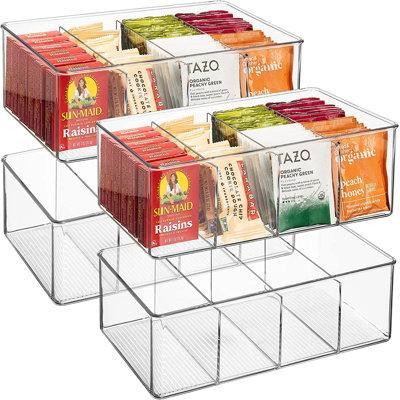 Sorbus Sorbus Storage Bins With Dividers (4-Pack) in Other