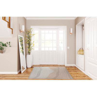 Wrought Studio BUTTE WAVE NATURAL Indoor Floor Mat By Wrought Studio™