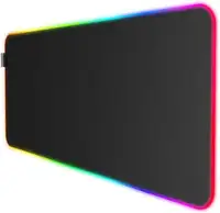 Enhance your gaming Experience! Computer Gaming RGB LED Light Mouse Pad