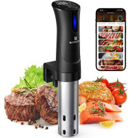 BlitzHome 1100W WiFi Sous Vide Cooker with APP Remote Control, Timer, Temperature Setting Function