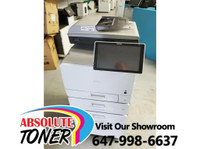 REPOSSESSED Ricoh MP C300 C300SR Color Copier Photocopier Printer Scanner with Stapler - BUY LEASE RENT