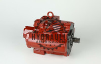Brand new hydraulic parts and assembly units for final drives, main pumps and swing motors for excavators.