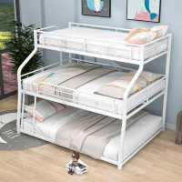 Isabelle & Max™ Twin XL Over Full XL Over Queen Metal Triple Bunk Bed