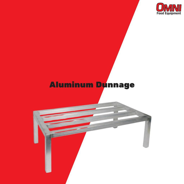 15% OFF BRAND NEW Commercial Aluminum Dunnage Racks - Various Sizes -- GREAT DEALS!!! (Open Ad For More Details) in Other Business & Industrial