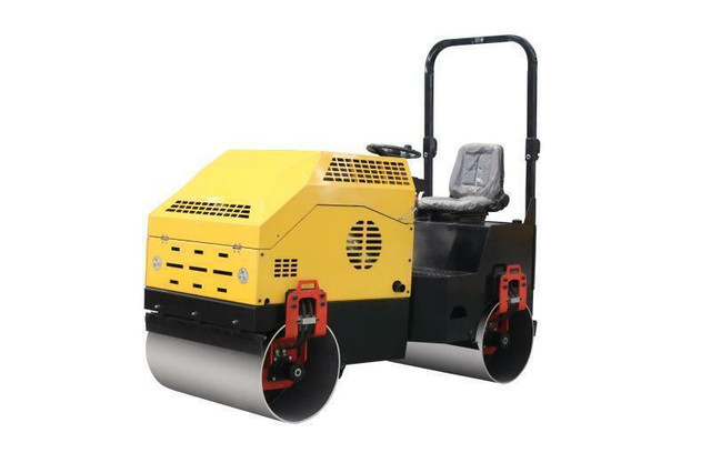 Brand new Tandem Vibratory Rollers Drum Compactor (VR-900c) Certified & Warranty  USA ENGINE in Other - Image 3