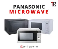 The Genius Sensor Panasonic Countertop Microwave Oven inverter, Black, White, Stainless Steel, 1 Year Warranty
