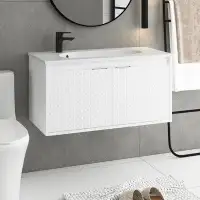Staykiwi 35.8 Single Bathroom Vanity with Top