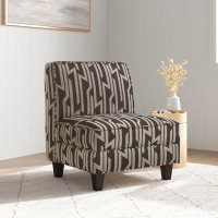 Sand & Stable™ Normanton 31'' Wide Polyester Slipper Chair