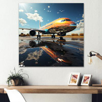 17 Stories Aircrafts Last Checks Runway I - Plane Wall Art Prints