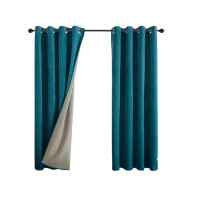 Frifoho 100% Blackout Velvet Curtains 2 Panels  Blackout Curtains For Bedroom/Living Room,  Room Darkening Curtains Ther