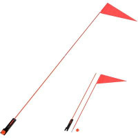 Arlmont & Co. Brookneal Safety Flag Set with Bicycle Mounting Bracket