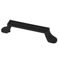 D. Lawless Hardware 3-3/4" Structured Column Pull Flat Black